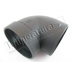 Двойник-переходник. Диаметр 75/75мм, угол-90 гррадусов