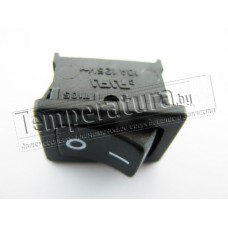 Переключатель, 2 контакта, чёрный, кол-во 1шт