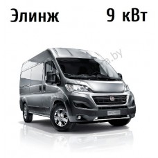 Кондиционер сплит 9 кВт на Fiat Ducato, с передним расположением конденсора ( перед тосольным радиат